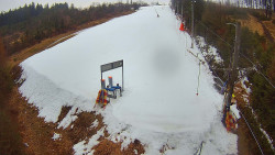 Kamera u nástupu na vlek svah A