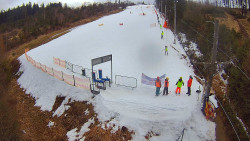 Kamera u nástupu na vlek svah A