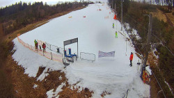 Kamera u nástupu na vlek svah A