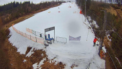 Kamera u nástupu na vlek svah A