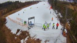 Kamera u nástupu na vlek svah A