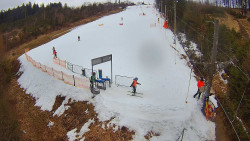 Kamera u nástupu na vlek svah A