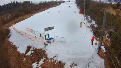 Kamera u nástupu na vlek svah A