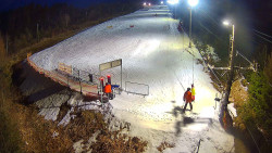 Kamera u nástupu na vlek svah A