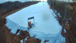 Kamera u nástupu na vlek svah A