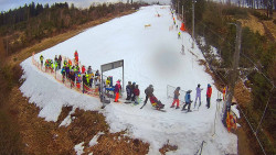 Kamera u nástupu na vlek svah A