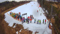 Kamera u nástupu na vlek svah A