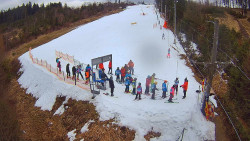 Kamera u nástupu na vlek svah A