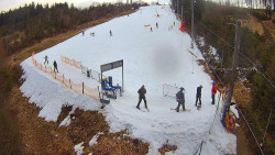 Kamera u nástupu na vlek svah A