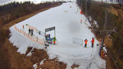 Kamera u nástupu na vlek svah A