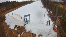 Kamera u nástupu na vlek svah A