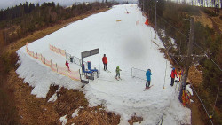 Kamera u nástupu na vlek svah A