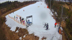 Kamera u nástupu na vlek svah A