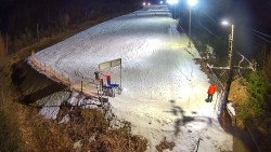 Kamera u nástupu na vlek svah A