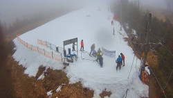 Kamera u nástupu na vlek svah A