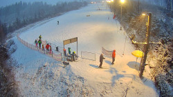 Kamera u nástupu na vlek svah A