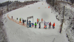 Kamera u nástupu na vlek svah A