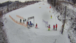 Kamera u nástupu na vlek svah A