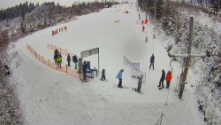 Kamera u nástupu na vlek svah A