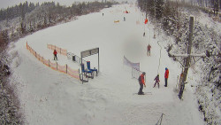 Kamera u nástupu na vlek svah A