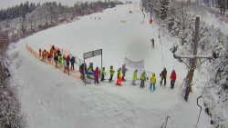 Kamera u nástupu na vlek svah A