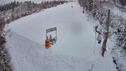 Kamera u nástupu na vlek svah A