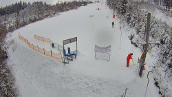 Kamera u nástupu na vlek svah A