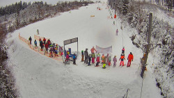 Kamera u nástupu na vlek svah A