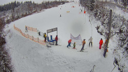 Kamera u nástupu na vlek svah A