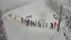 Kamera u nástupu na vlek svah A