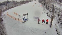 Kamera u nástupu na vlek svah A