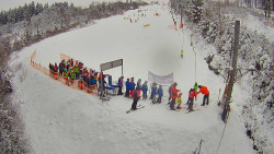 Kamera u nástupu na vlek svah A