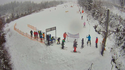 Kamera u nástupu na vlek svah A