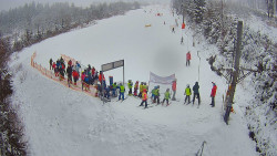 Kamera u nástupu na vlek svah A