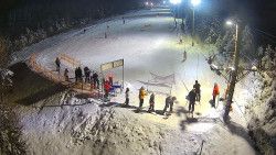 Kamera u nástupu na vlek svah A