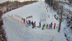 Kamera u nástupu na vlek svah A