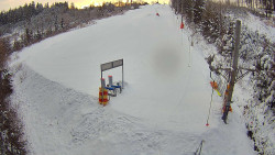 Kamera u nástupu na vlek svah A