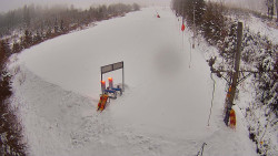 Kamera u nástupu na vlek svah A