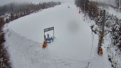 Kamera u nástupu na vlek svah A