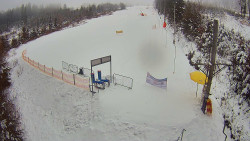 Kamera u nástupu na vlek svah A