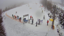 Kamera u nástupu na vlek svah A