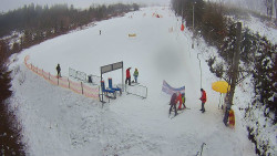 Kamera u nástupu na vlek svah A