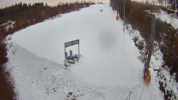 Kamera u nástupu na vlek svah A