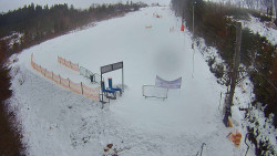 Kamera u nástupu na vlek svah A