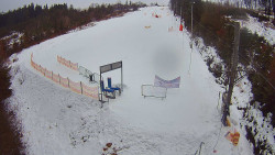 Kamera u nástupu na vlek svah A