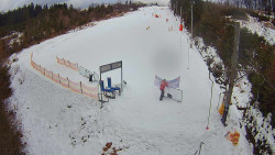 Kamera u nástupu na vlek svah A