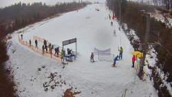 Kamera u nástupu na vlek svah A