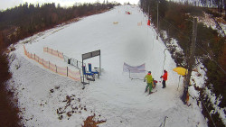 Kamera u nástupu na vlek svah A