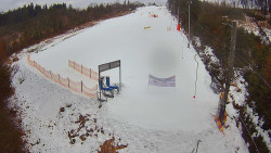 Kamera u nástupu na vlek svah A