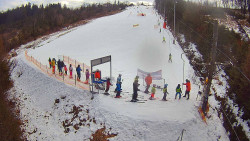 Kamera u nástupu na vlek svah A